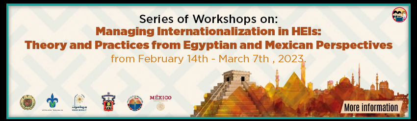 Series of Workshops on: 'Managing Internationalization in HEIs: Theory and Practices from Egyptian and Mexican Perspectives'